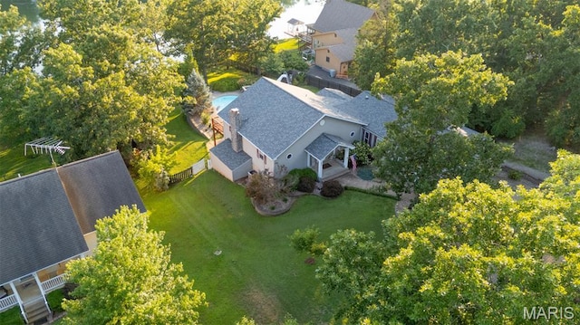 441 Rue Martel, Bonne Terre, MO 63628 - aerial view of property and surrounding area