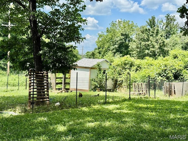 10107 Cannon Mines Rd, Cadet, MO 63630 - view of yard with a shed