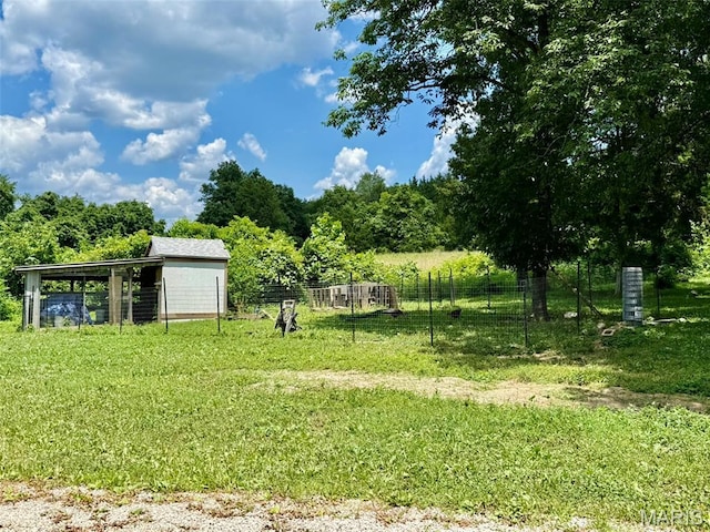 10107 Cannon Mines Rd, Cadet, MO 63630 - view of yard