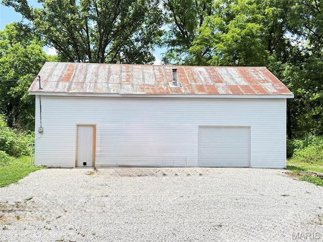 10107 Cannon Mines Rd, Cadet, MO 63630 - view of detached garage