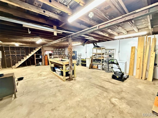 10107 Cannon Mines Rd, Cadet, MO 63630 - view of unfinished basement