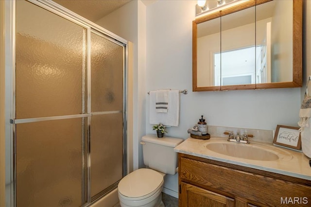 25 Whispering Oaks Dr, Washington, MO 63090 - bathroom featuring vanity and a stall shower