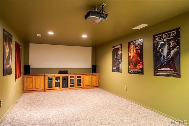 25 Whispering Oaks Dr, Washington, MO 63090 - cinema room with carpet flooring and recessed lighting