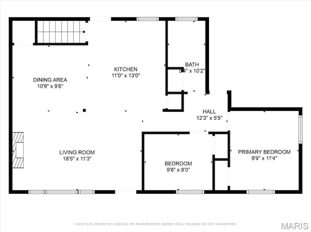 962 Buckeye Dr, Ferguson, MO 63135 - view of property floor plan