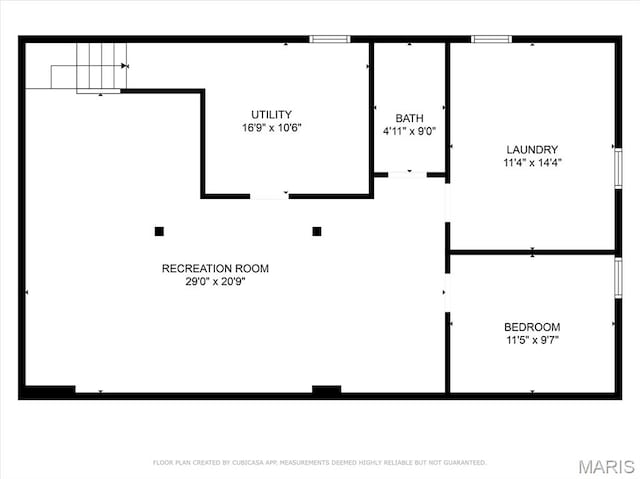 962 Buckeye Dr, Ferguson, MO 63135 - view of property floor plan