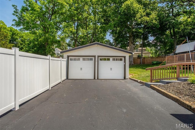 354 Frieda Ave, Kirkwood, MO 63122 - view of detached garage