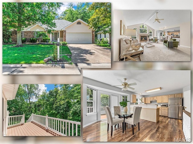 3164 Willow Bend Dr, Saint Charles, MO 63303 - view of marketing collateral with multiple images