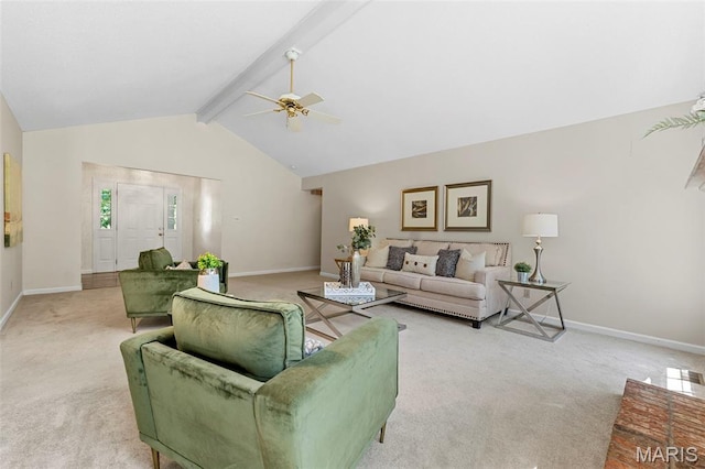 3164 Willow Bend Dr, Saint Charles, MO 63303 - carpeted living area featuring ceiling fan and baseboards