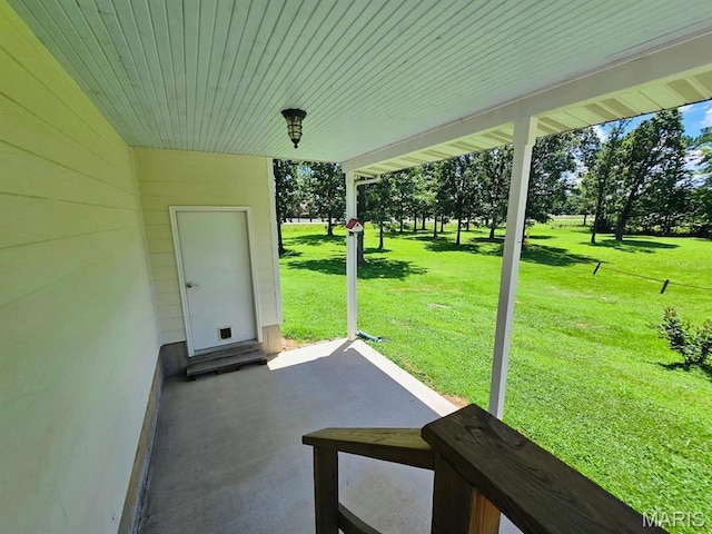 202 Maple, Licking, MO 65542 - view of patio
