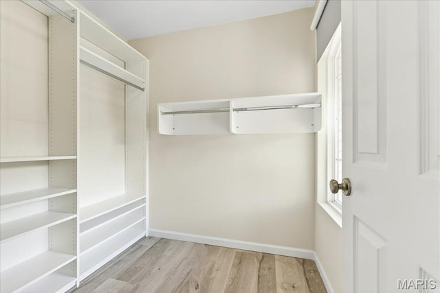 334 Lauren Lndg, Ballwin, MO 63021 - walk in closet featuring wood finished floors