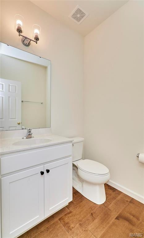 17603 Hitching Post Ct, Eureka, MO 63025 - bathroom with vanity and wood finished floors