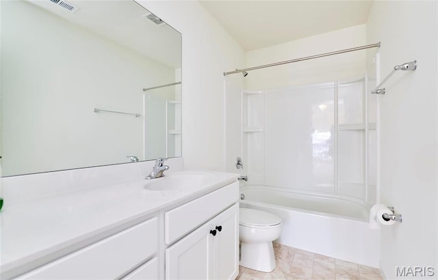 17603 Hitching Post Ct, Eureka, MO 63025 - full bathroom with vanity and bathtub / shower combination