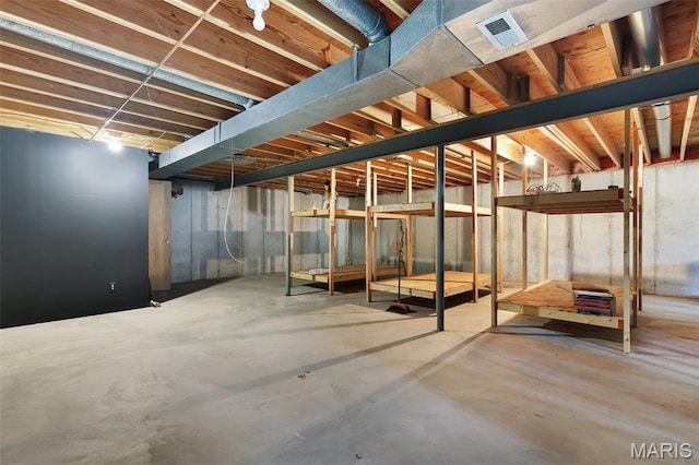 3816 Keeneland Ct, Florissant, MO 63034 - view of unfinished below grade area