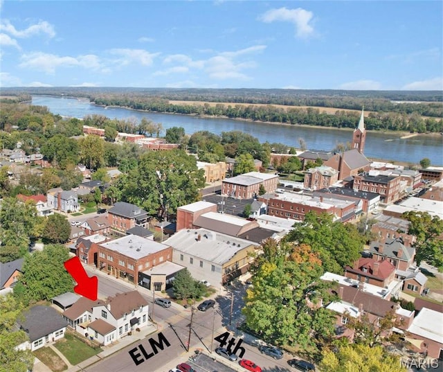 401 Elm St, Washington, MO 63090 - bird's eye view of a large body of water