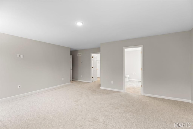 2213 Rule Ave, Maryland Heights, MO 63146 - empty room with light colored carpet and baseboards