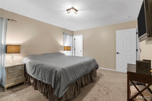 15 Ann Dr, Saint Peters, MO 63376 - bedroom featuring light colored carpet and baseboards