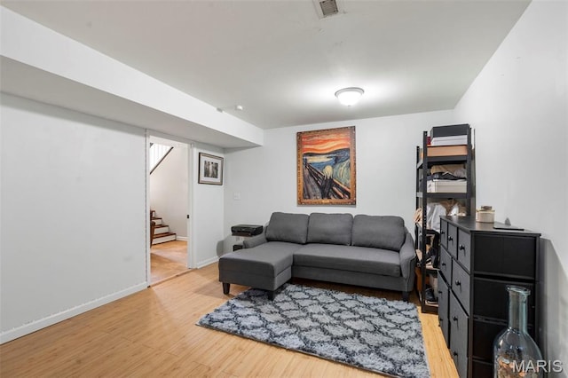 15 Ann Dr, Saint Peters, MO 63376 - living room with light wood-style floors and stairs