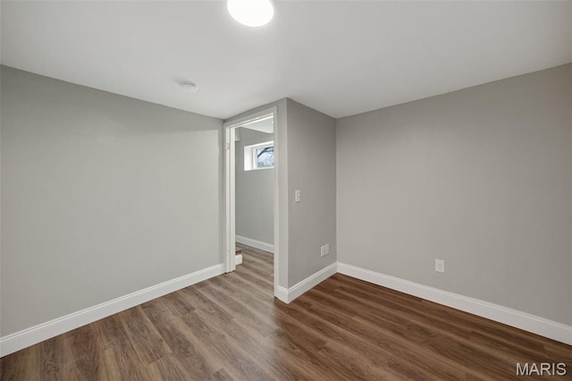 229 Orchard Ave, Ballwin, MO 63021 - bonus room featuring baseboards and dark wood-style floors