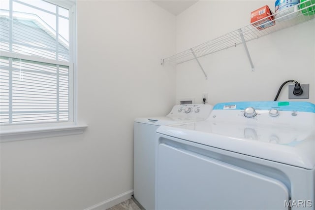 9 Vera Pl, Saint Charles, MO 63303 - laundry area with washing machine and clothes dryer