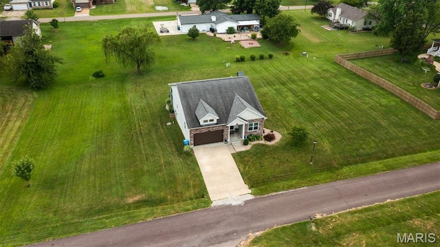 1145 Nassau Dr, Edwardsville, IL 62025 - overview of rural landscape