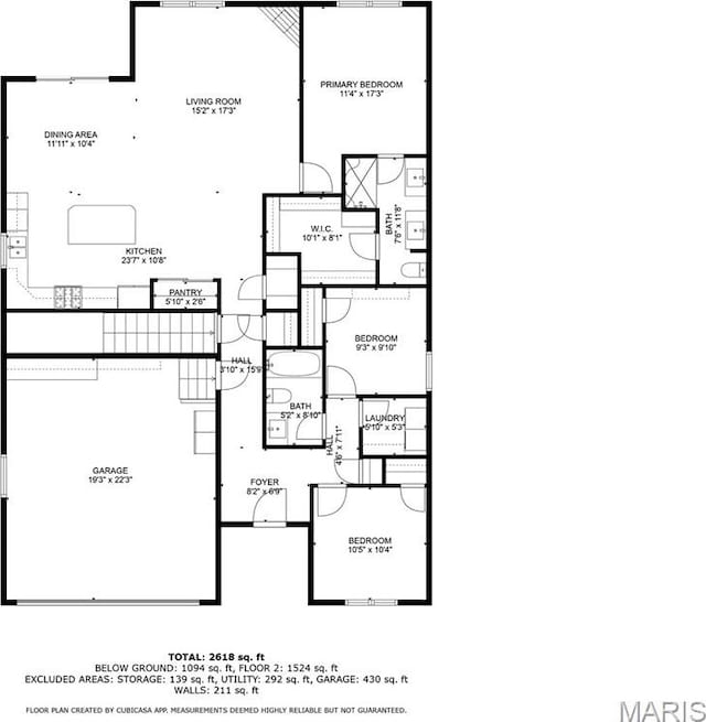 1145 Nassau Dr, Edwardsville, IL 62025 - view of room layout