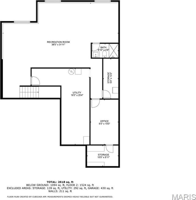 1145 Nassau Dr, Edwardsville, IL 62025 - view of property floor plan