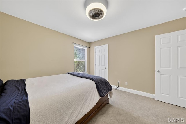 1304 Forest Way, Wentzville, MO 63385 - carpeted bedroom featuring baseboards and a closet