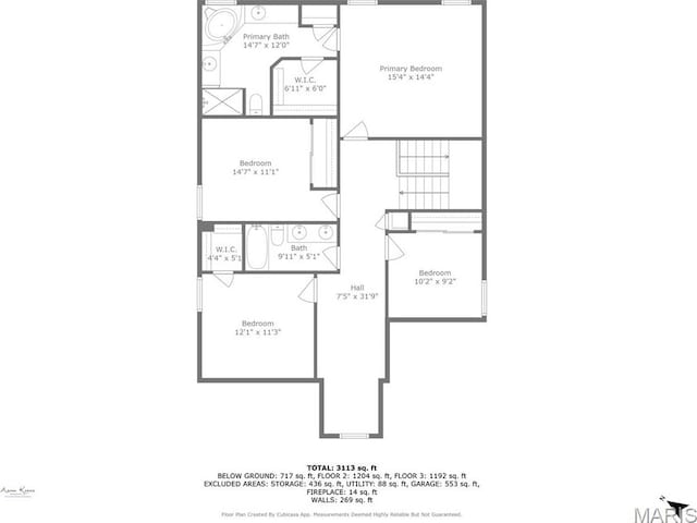 1304 Forest Way, Wentzville, MO 63385 - view of property floor plan