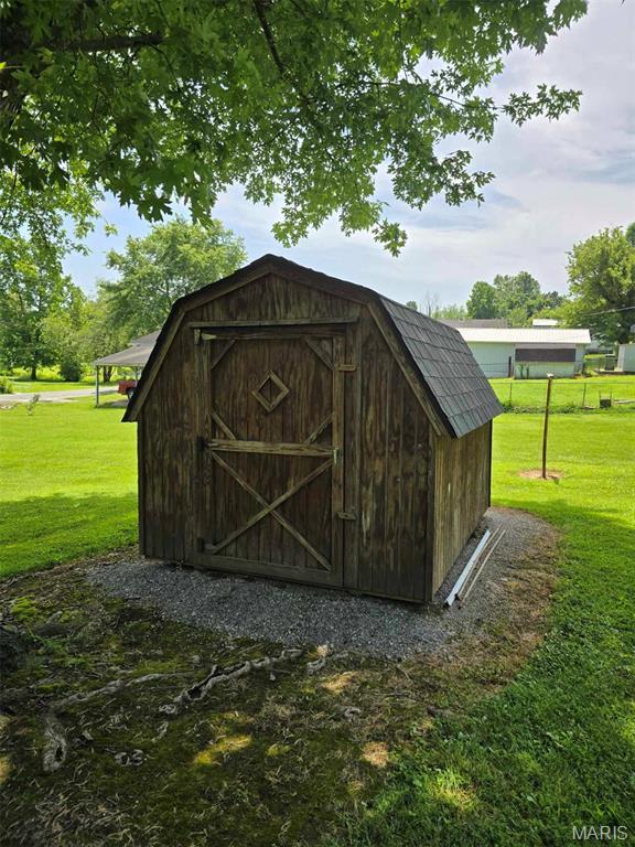 1414 Newton Ave, Johnston City, IL 62951 - view of shed
