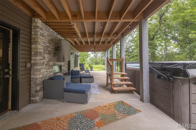 2740 Tyrol View Ct, Innsbrook, MO 63390 - view of patio / terrace with area for grilling