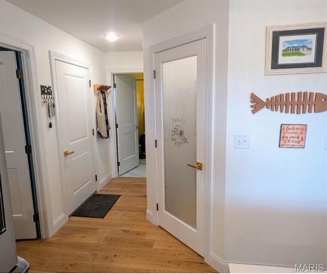 236 Haydens Trl, Jackson, MO 63755 - hallway featuring light wood-type flooring