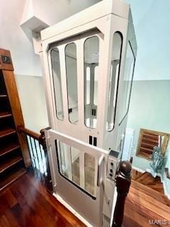 807B Wind Rivers Dr, Grafton, IL 62037 - detailed view of wood finished floors