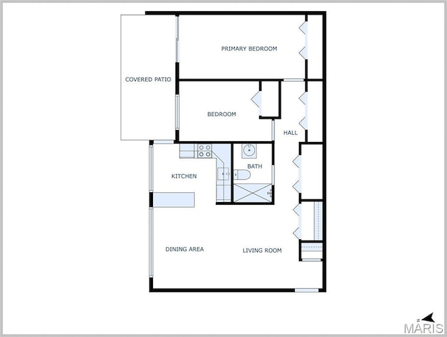 8733 Sieloff Dr Unit C, Hazelwood, MO 63042 - view of property floor plan