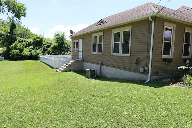 158 Church St, Bonne Terre, MO 63628 - view of side of property featuring a yard