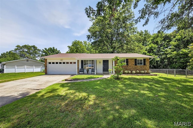 1002 Arlington Dr, Saint Charles, MO 63303 - ranch-style home with driveway and an attached garage