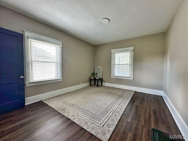 1604 Quendo Ave, Saint Louis, MO 63130 - spare room with dark wood-style floors