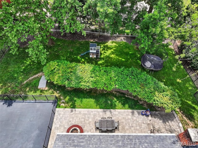 538 Kenilworth Ln, Ballwin, MO 63011 - bird's eye view