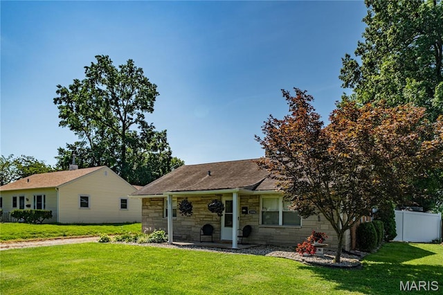 2004 Cottage Ave, Granite City, IL 62040 - view of front of property featuring stone siding