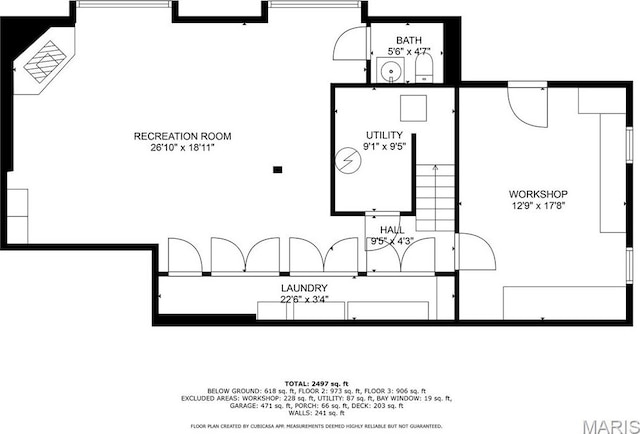 127 Hilltop Trl, Eureka, MO 63025 - view of room layout