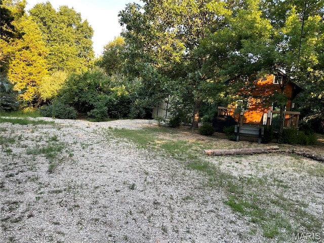 421 Park Ln, Union, MO 63084 - view of yard with a deck
