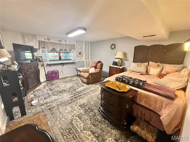 2284 Sunnyridge Dr, Arnold, MO 63010 - bedroom with a fireplace