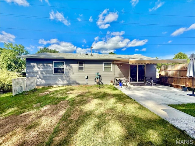 2284 Sunnyridge Dr, Arnold, MO 63010 - rear view of house featuring a patio