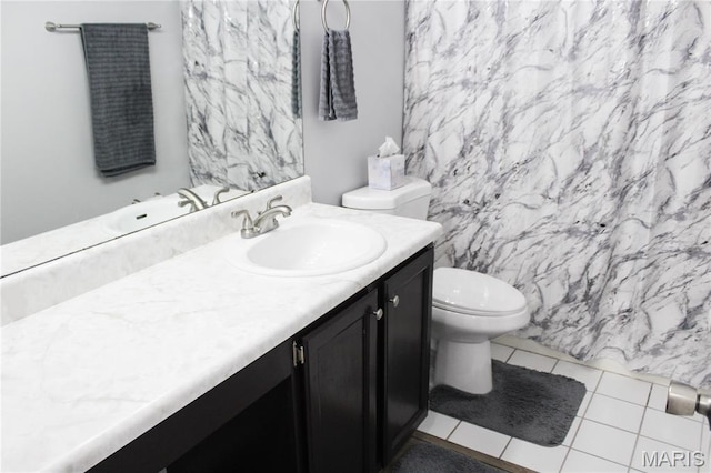 761 Sugar Glen Dr Unit 5, Saint Peters, MO 63376 - bathroom featuring vanity and tile patterned floors