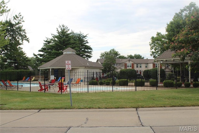 761 Sugar Glen Dr Unit 5, Saint Peters, MO 63376 - view of jungle gym with a community pool