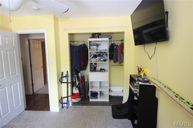 2890 Tommy Dr, Arnold, MO 63010 - bedroom with a closet and carpet