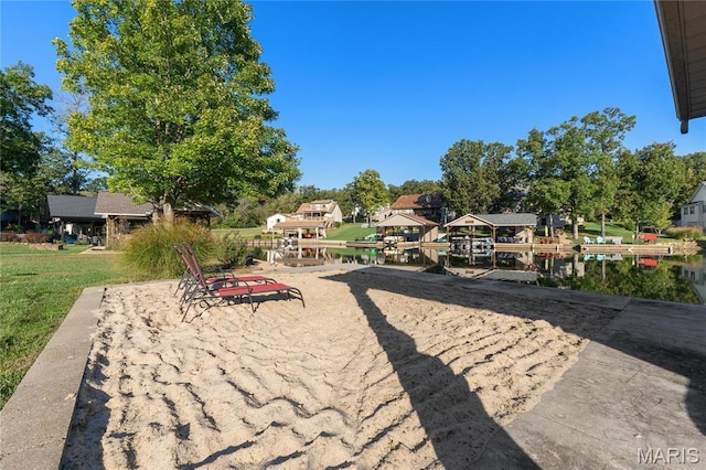 9882 W Vista Dr, Hillsboro, MO 63050 - view of patio / terrace featuring a residential view