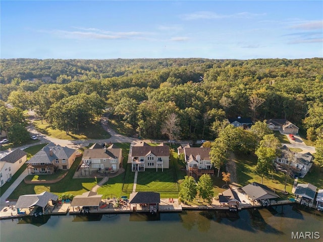 9882 W Vista Dr, Hillsboro, MO 63050 - aerial view of property and surrounding area with nearby suburban area