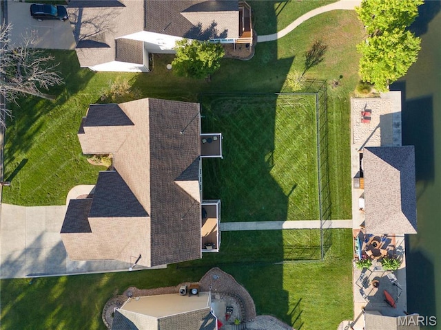 9882 W Vista Dr, Hillsboro, MO 63050 - bird's eye view