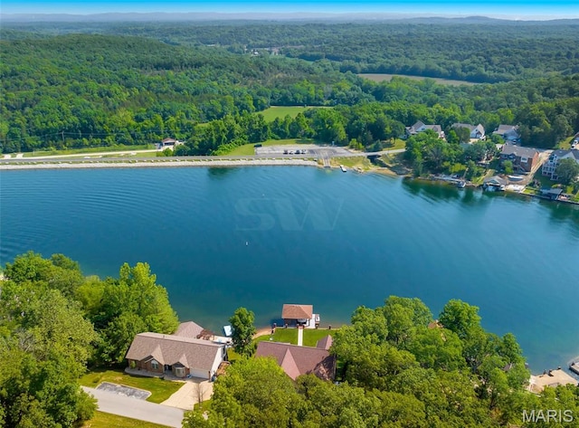 9882 W Vista Dr, Hillsboro, MO 63050 - aerial view of a large body of water