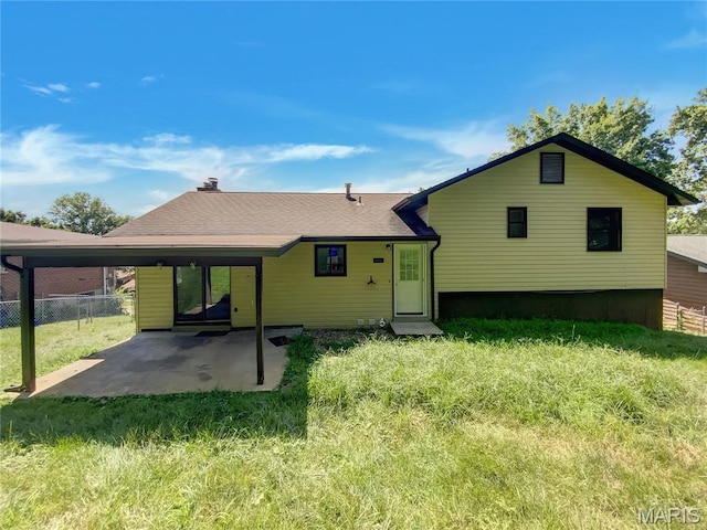 68 W Lakewood Dr, Fenton, MO 63026 - rear view of house featuring a patio area